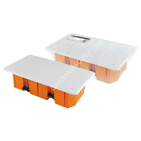 Коробка распаячная СП 172х96х45мм крышка, пл.лапки IP20 TDM SQ1403-1026 инд. штр-код *1/70
