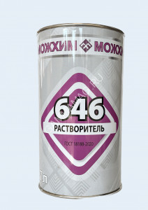 Растворитель 646 1,7 л металлическая банка Можга *6/300