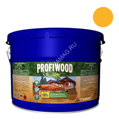 Защитно-декоративное покрытие для древесины алкидное сосна 8 кг PROFIWOOD *1/44