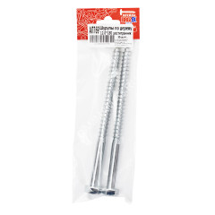 Шурупы по дереву BROZEX 12,0*180 шестигранник (2шт) *10/100