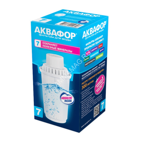 Картридж Аквафор В-100-7 сохраняет полез. минералы арт.И4010 *1/12