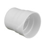 Муфта соединительная 80мм ТН (белый) *1/155