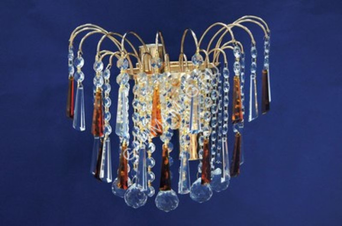 Бра E0599/2W Брызги 2*60W E27 ()h=260, w=170, l=300) VERNER LIGHTING *1