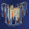Бра E0599/2W Брызги 2*60W E27 ()h=260, w=170, l=300) VERNER LIGHTING *1
