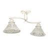 Люстра N3077/2 WG 2*40W E27 (h=260 w=195 l=560) VERNER LIGHTING *1