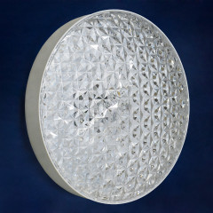 Светильник светодиодный акриловый 500мм 96W 9017/48W*2 LED 3 реж пульт S=22м2 VERNER LIGHTING *1
