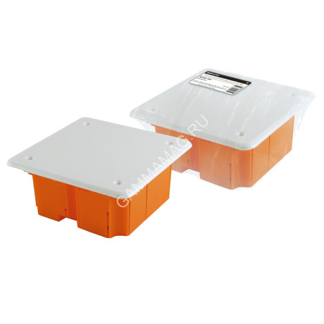 Коробка распаячная СП 92х92х40мм крышка IP20 TDM SQ1402-1001 инд. штр-код *1/126