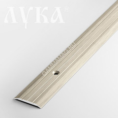 Порог-стык УЗКИЙ ПС 01 900мм 089 клен беленый (25*3мм) Лука *1/6/72