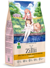 ZILLII Dog Adult Sensitive Digestion 15кг индейка сухой для собак с чувствительным пищеварением (352055)