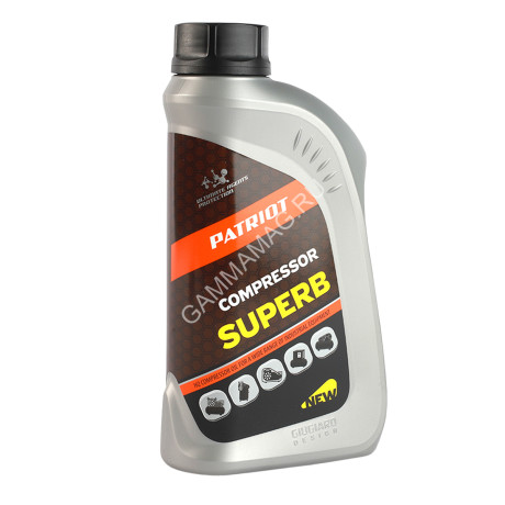 Масло д/воздушных компрессоров 1л COMPRESSOR OIL GTD 250/VG PATRIOT *1/12