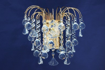 Бра E0600/2W Брызги 2*60W E27 ()h=260, w=180, l=280) VERNER LIGHTING *1