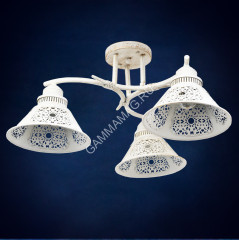 Люстра N3077/3 WG 3*40W E27 (h=260 d=530) VERNER LIGHTING *1