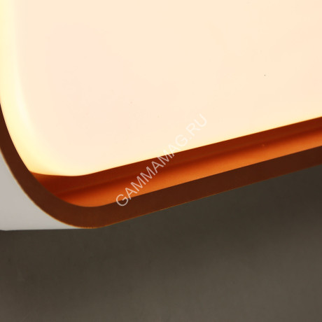 Светильник светодиодный акриловый 500х500мм 96W 8901B/48W*2 LED 3 реж пульт VERNER LIGHTING