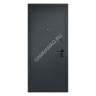 Дверь металлическая 9,5 см Брест ЗЕРКАЛО Белый матовый 960х2050 ПРАВАЯ ДВЕРНОЙ КОНТИНЕНТ *1