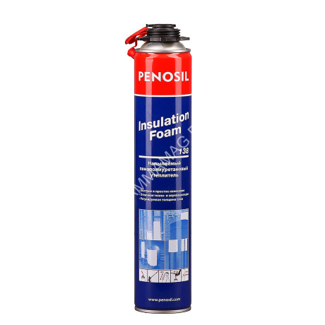 Утеплитель напыляемый PENOSIL Premium Insulation Foam 890 мл 1/12