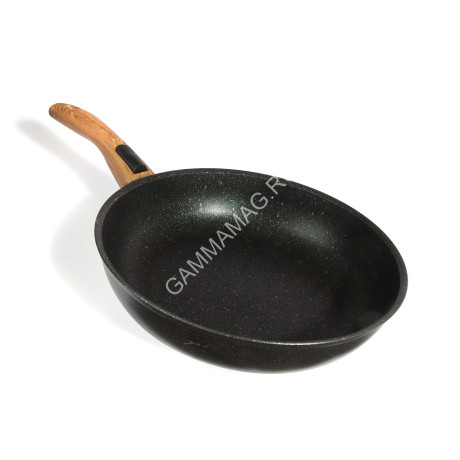 Сковорода алюм. а/приг.литая Kukmara "Granit ultra INDUCTION"blue d28см Съем.р. сгги282а *1/4