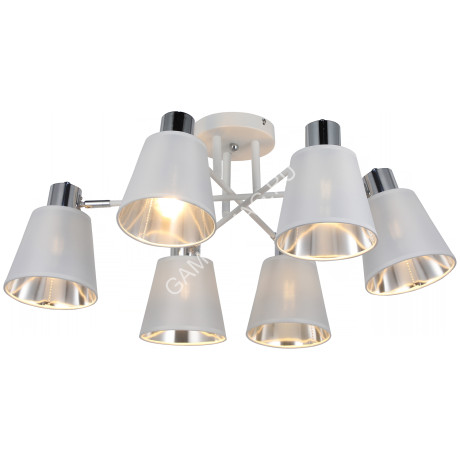 Люстра IL6116-6COU-79 WH CR Е27 60Вт S=36м2 *1