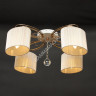 Люстра N2003/4 FG+WT Е27 4*40Вт ( h=210; d=580) VERNER LIGHTING *1