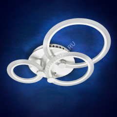Люстра Y1239/3 1*13W+1*17W+1*8W*3000K пульт 1 реж (l-600 w-550 h-120) S=4м2 VERNER LIGHTING *1