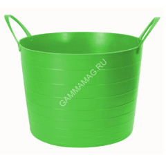 Таз пластм. 27л высокий (гибкие стенки) М2881 ("М-Пластика") *10