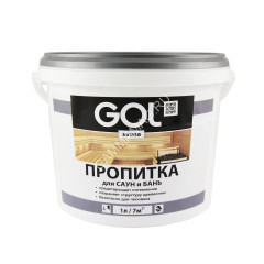 Пропитка для бань и саун 1 л морозостойкая Palizh GOL *1/12