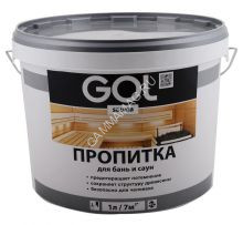 Пропитка для бань и саун 1 л морозостойкая Palizh GOL *1/12