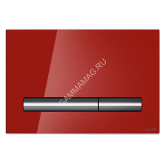Кнопка PILOT красный, стекло (LINK PRO, VECTOR, LINK) Cersanit *1