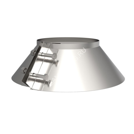 Фланец d 200мм 0,5мм нержавейка AISI 430 GS *1/4