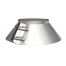 Фланец d 200мм 0,5мм нержавейка AISI 430 GS *1/4