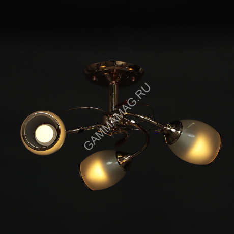 Люстра К0492/3 Тюльпан 3*60W E27 (h=240, ф=480) VERNER LIGHTING *1