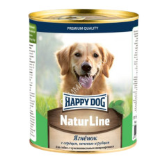 Happy Dog Natur Line 0,97кг ягненок, сердце, печень, рубец консервы для собак (740995)