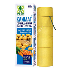 Шашка серная КЛИМАТ 300г Грин Бэлт *10/40