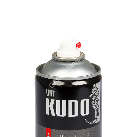 Эмаль-аэрозоль винно-красный 520/270 мл RAL 3005 KUDO *1/12