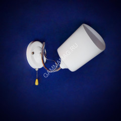 Бра N2006/1W WT+CH E27 1*40Вт (200*300*130) VERNER LIGHTING *1