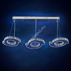 Люстра СS1104/48W 3*8W*(3000K+6000K) пульт (l-855 w-225 h-600) VERNER LIGHTING *1