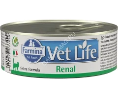 Farmina (Фармина) Vet Life Cat 0,085кг паштет при почечных заболеваниях консервы для кошек (1308)
