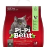 Наполнитель (Pi-Pi-Bent)  5кг Сенсация свежести (бумажный крафт-пакет) комкующийся для кошек