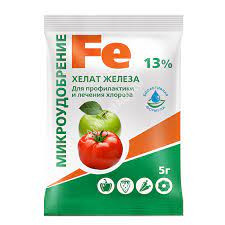 Удобрение Хелат железа 5г *25/100