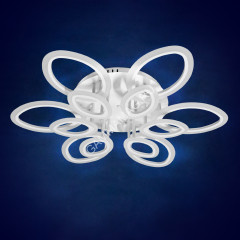 Люстра Y1244/12 6*12W+6*7W*3000K пульт 1 реж (q-910 h-150) VERNER LIGHTING *1