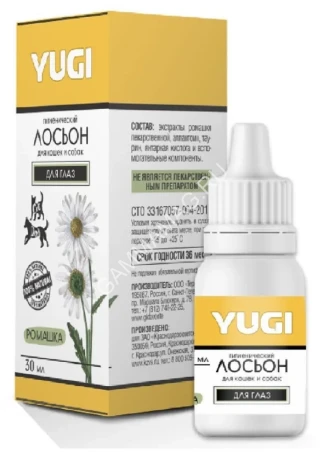 Лосьон (YUGI) очищающий для глаз 30мл