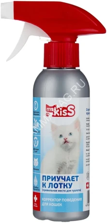 Спрей (Ms.Kiss) 0,2л Приучает к лотку для кошек