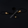 Люстра N5103/3 BK Е27 3*40Вт ( h=230; d=770) VERNER LIGHTING *1