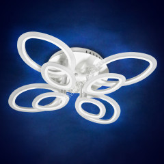 Люстра Y1244/8 4*12W+4*7W*3000K пульт 1 реж (q-790 h-150) VERNER LIGHTING *1
