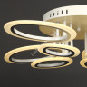 Люстра Y1244/8 4*12W+4*7W*3000K пульт 1 реж (q-790 h-150) VERNER LIGHTING *1