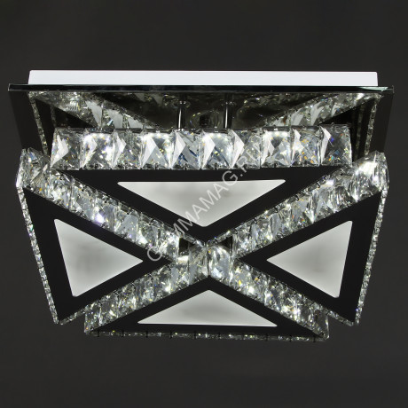 Люстра СS1112/80W 4*10W*(3000K+6000K) пульт (l-400 w-400 h-130) VERNER LIGHTING *1