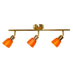 Светильник настенный (спот) 2018-3 FGD/OR E14 3*40W зол/оранж VERNER LIGHTING *1/12