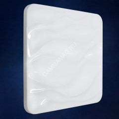 Светильник светодиодный акриловый 550мм 120W 6142B/60W*2 LED 3 реж пульт S=25м2 VERNER LIGHTING *1/5