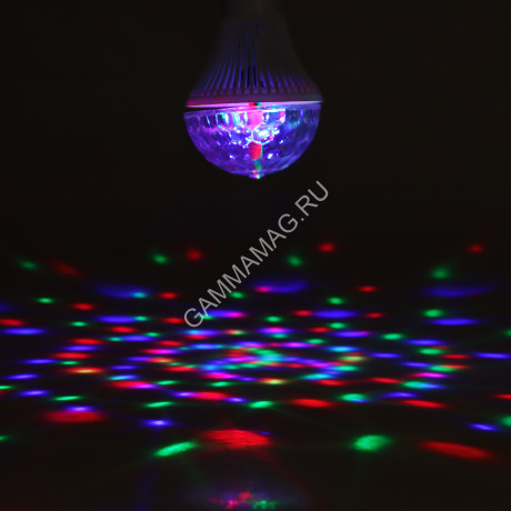 Лампа хрустальный шар диаметр 8см 220V Е27 1353032 *1/50