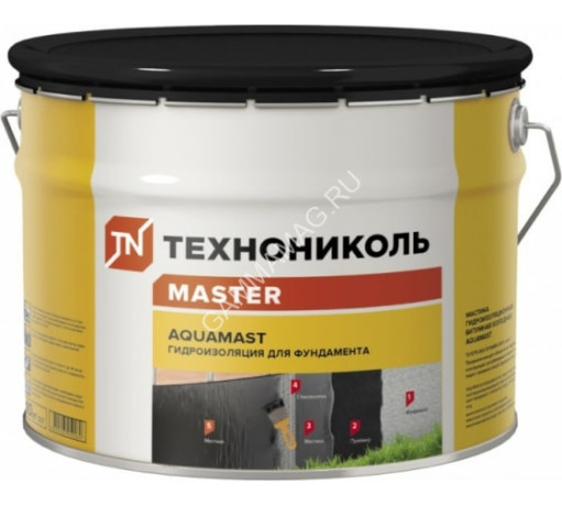 Мастика битумная 10 кг AquaMast Технониколь *1/60
