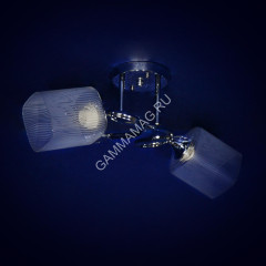 Люстра N2018/2 CH Е27 2*40Вт ( h=280; d=470) S=8м2 VERNER LIGHTING *1